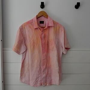 Men’s UNTUCKit Tie Dye Button Down Shirt Size M